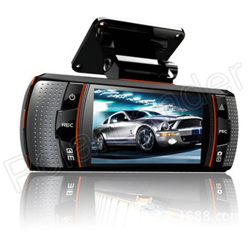 Автомобильный видеорегистратор Allwinner A1 с двумя объективами Full HD 2 7 &quot ЖК дисплей g