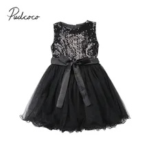 Фирменная Новинка для малышей Детская для девочек в цветочек детское платье-пачка принцессы с блестками вечерние Свадебные невесты тюль платье торжественное платье