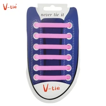Suit 1-50 Sets Luminous Pink Creative Flexible arrow-shaped Creative Silicone No-Tie Shoelaces Fashionable Elastic Trainers Easy