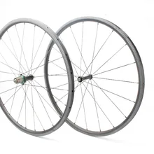 Farsports FSC25TM-23SL Extralite hub 700c дорожный велосипед UCI одобрение Сверхлегкий 870 г полностью Углеродные трубчатые колеса 25 мм 23 мм