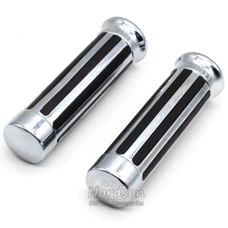 Nuoxintr Universal 22mm or 25mm Motorcycle Handlebar Grips Handle Grip For Honda Yamaha Harley Davidson Bike Chopper Cruiser