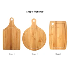 Кухонные разделочные инструменты блоки Бамбуковые разделочные доски для пиццы суши хлеба весь поднос разделочные доски без краски разделочная доска