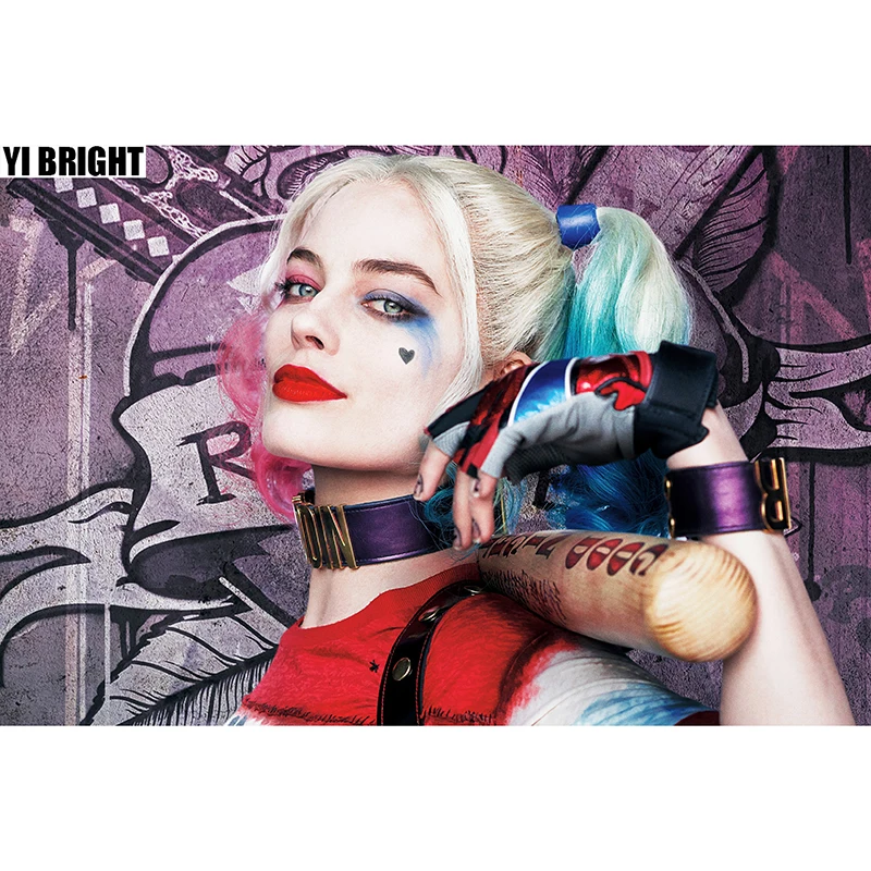 Вышивка крестом алмазная вышивка супер герой &quotсексуальный клоун Harley Quinn&quot