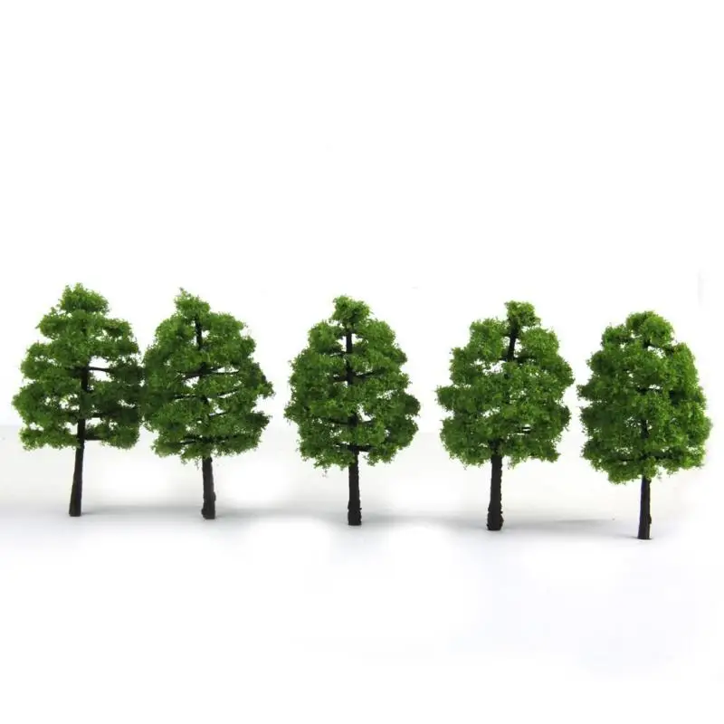 Прикосновение зелени Модель деревья пейзаж 70 шт набор Diorama здания HO Z TT масштаб макет сад Горячий