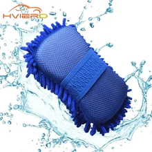 Car Styling Real Microfiber Car Motorcycle Washer Cleaning Care Detailing Brushes Washing Towel Auto Gloves Supplies