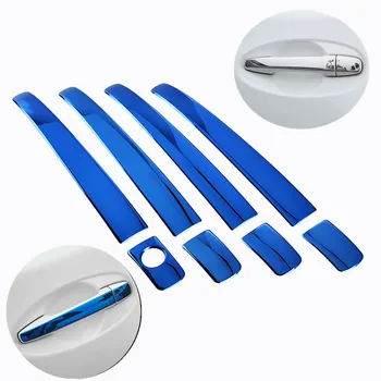 

FUNDUOO For Subaru Forester Subaru Impreza Subaru XV 2013-2016 Stainless Steel Door Handle Cover Trim Molding Sticker Overlays