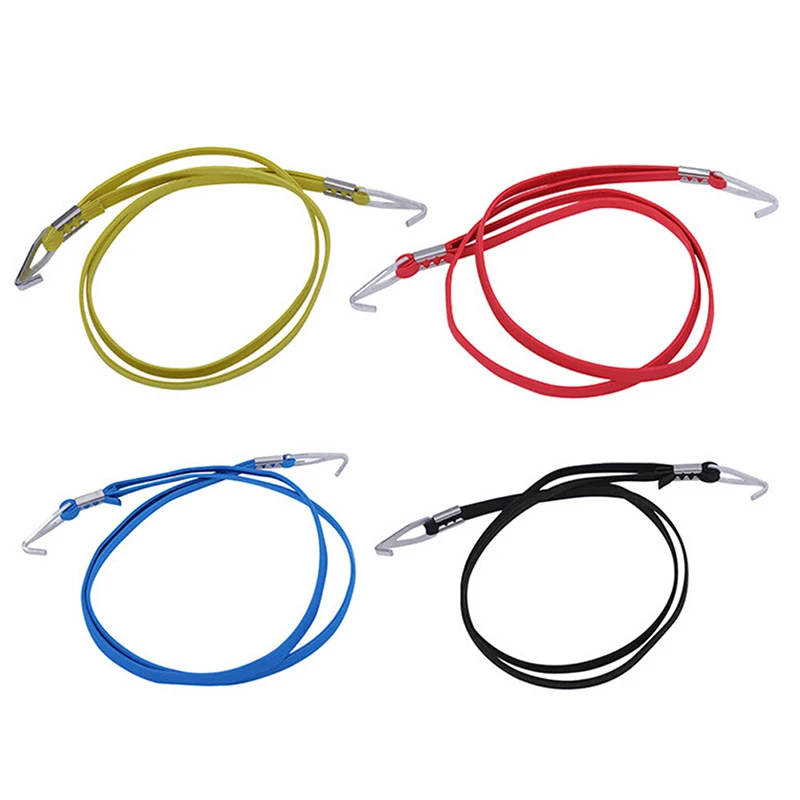 Bicycle Luggage Roof Rack Strap Fixed Band Hook Bicycle Elastic Cord