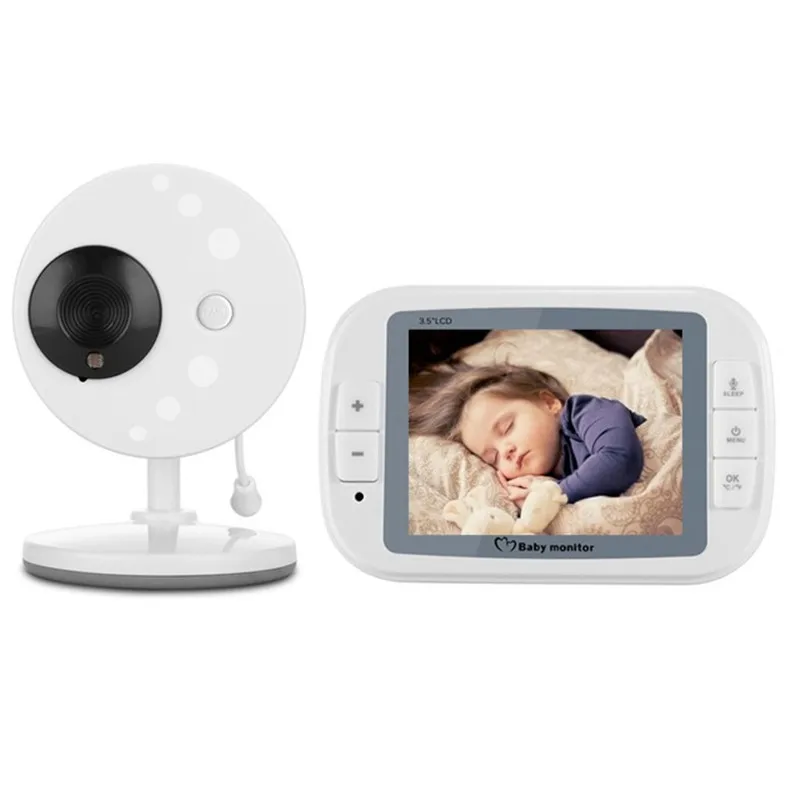  3.5inch LCD Sreen Baby Sleep Monitor Wireless Video Baby Monitor Baby Care Nanny Security Night Vis