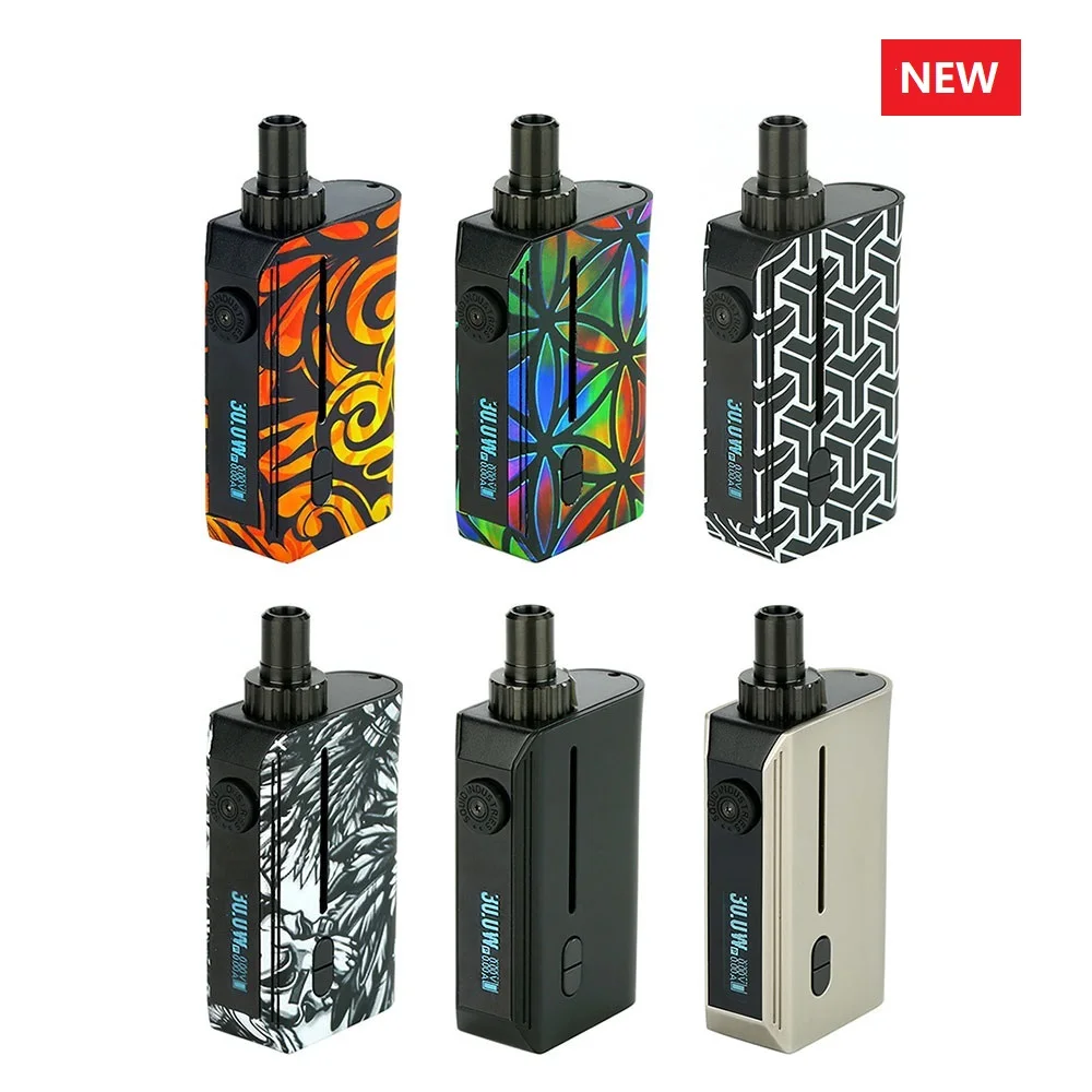 

NEW Squid Industries Squad Rebuildable VW Pod Kit with 950mAh Battery & 2ml Metal Atomizer OLED Screen E-cig Kit Vs Drag Nano