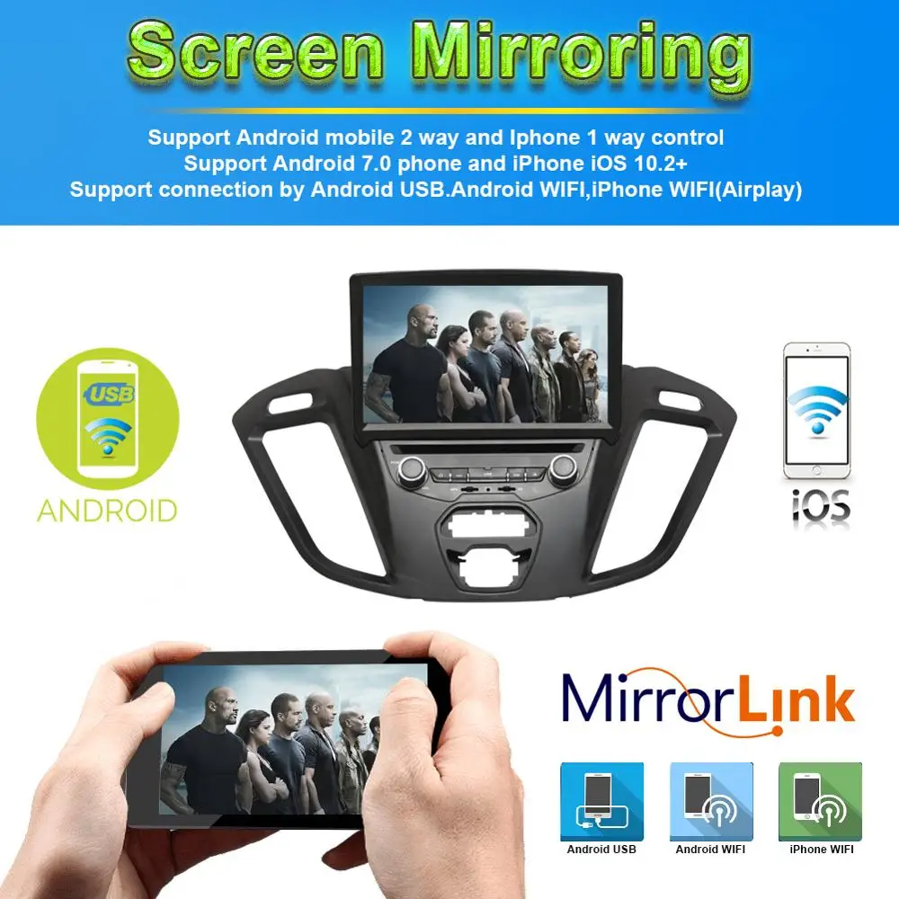 Cheap Android 8.0 Octa Core 4GB RAM Car Radio Stereo with Bluetooth For Ford Tourneo 2013- Car DVD Multimedia Player Wifi DAB+Aux USB 7 Cheap Android 8.0 Octa Core 4GB RAM Car Radio Stereo with Bluetooth For Ford Tourneo 2013- Car DVD Multimedia Player Wifi DAB+Aux USB 7