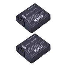 2Pcs DS SD20 SD20 DS SD20 Batteries for AEE MagiCAM SD18 SD19 SD20 SD21 SD22 SD23