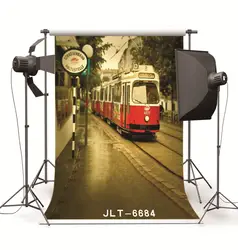Открытый уличный трамваи фотографии фоном fotografia компьютер с принтом свадебные фотографии фон для фотостудии
