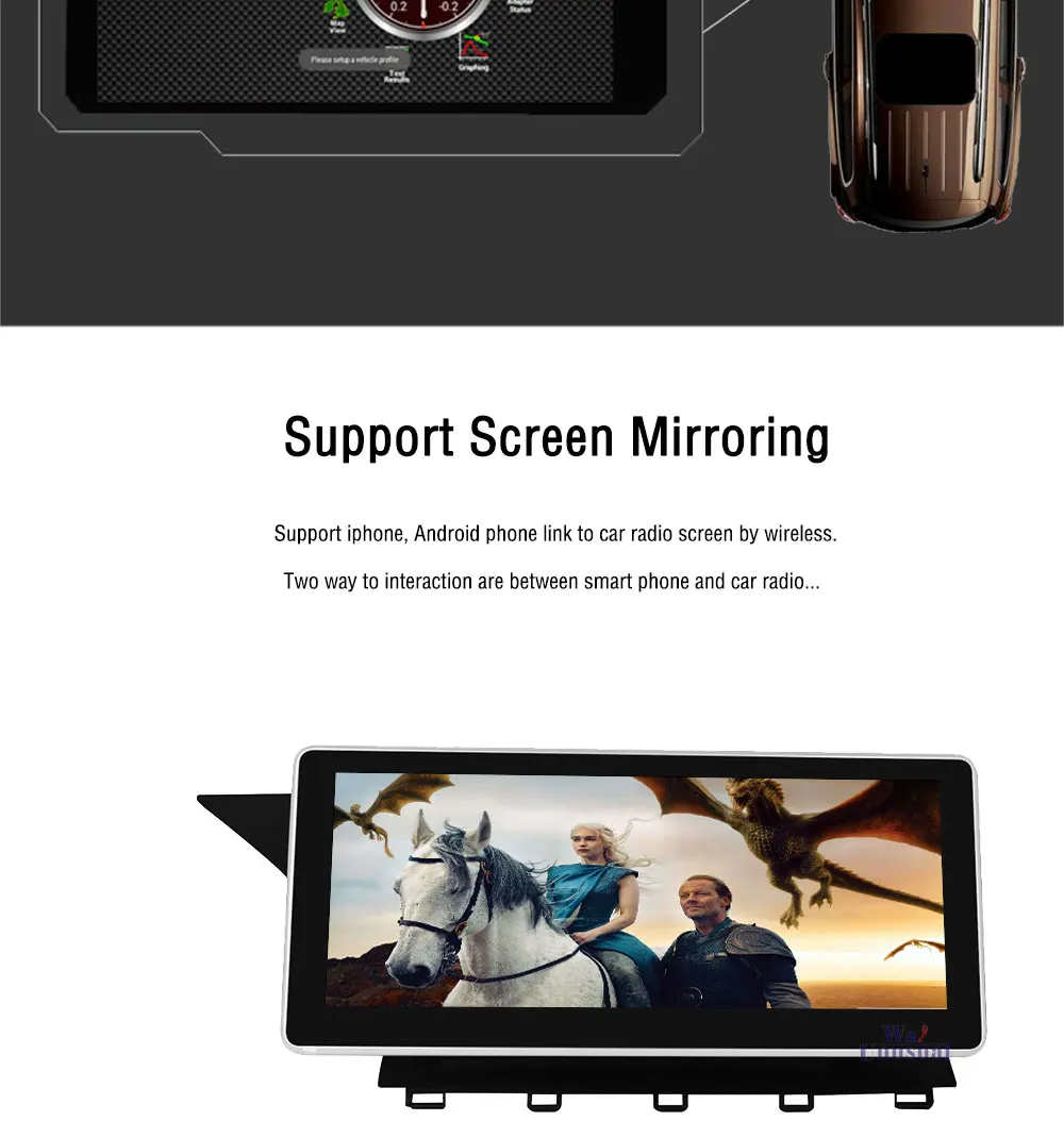 Sale Autoradio Android 8.1 10.25 Inch 4G+64G  For Mercedes Benz  GLK 2009-2012 Auto Stereo DVD Multimedia Car Radio GPS player 1 Din 10