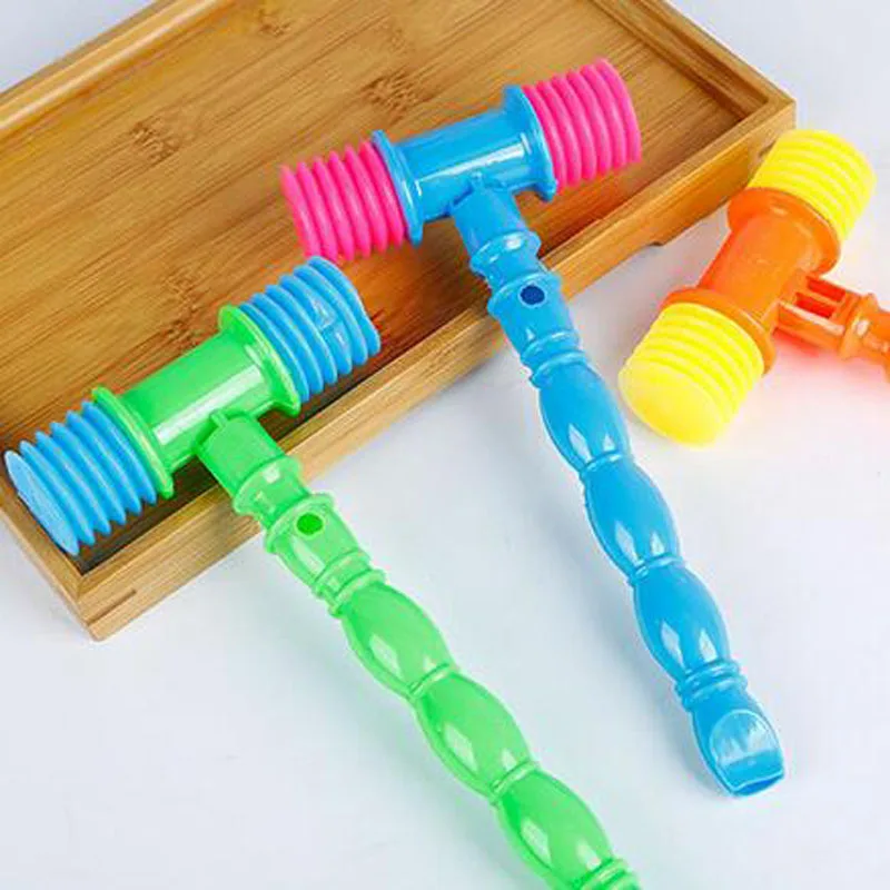

Small Kids Vocal Knocking Hammer Infant Playing Whistles Musical Instrument Interact Games Educational Toys Christmas Gifts