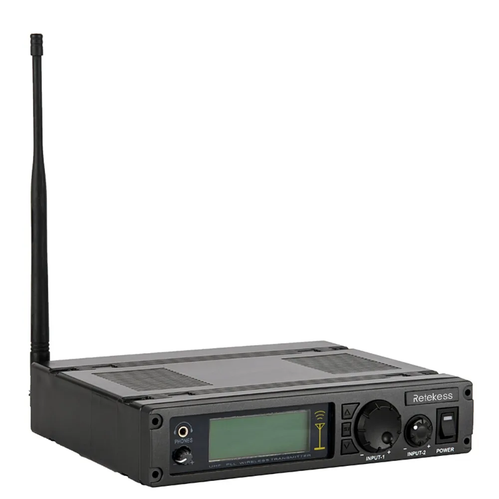 Retekess T123 RF اللاسلكية مؤتمر نظام الترجمة الفورية أحادية سطح المكتب الصوت الارسال + ميكروفون ل اجتماع
