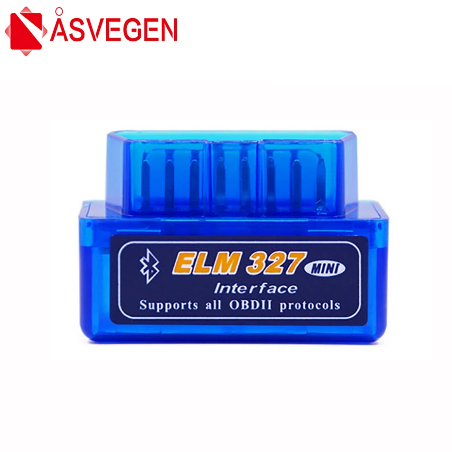 

Asvegen ELM327 Mini ELM 327 V2.1 OBD2 Bluetooth Interface Auto Scanner obd ii Diagnostic Tool works on Android Windows Symbian