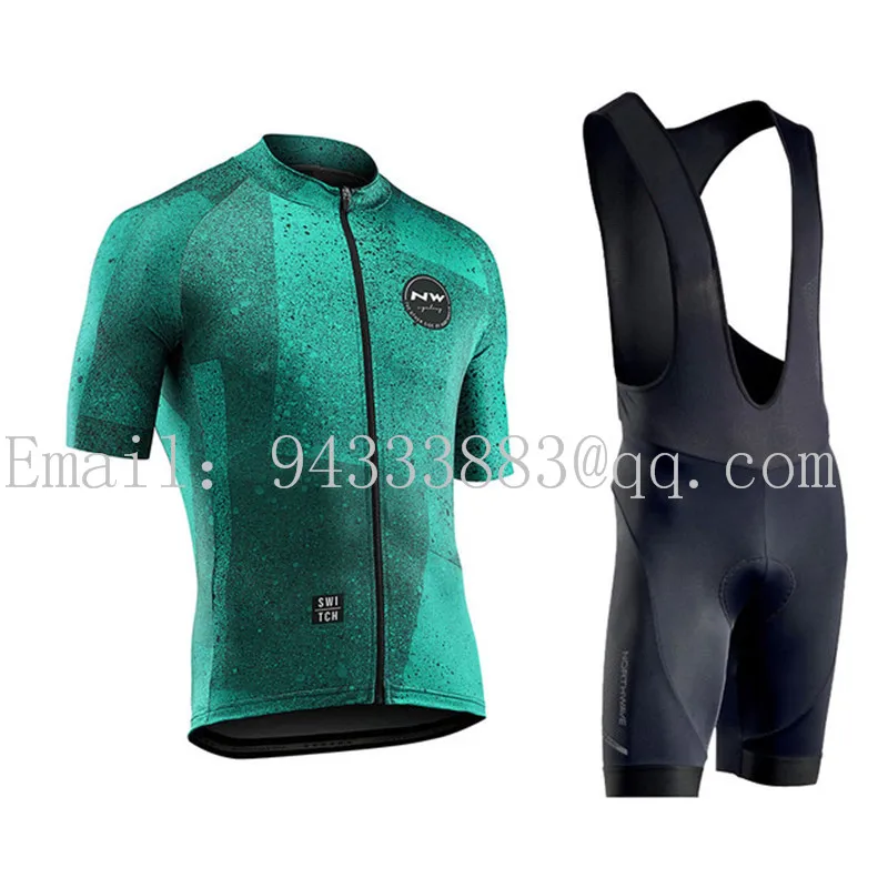 2019 Northwave new style cycling jersey set men Racing Clothing roupa ciclismo summer bicycle equipment custom triathlon suit