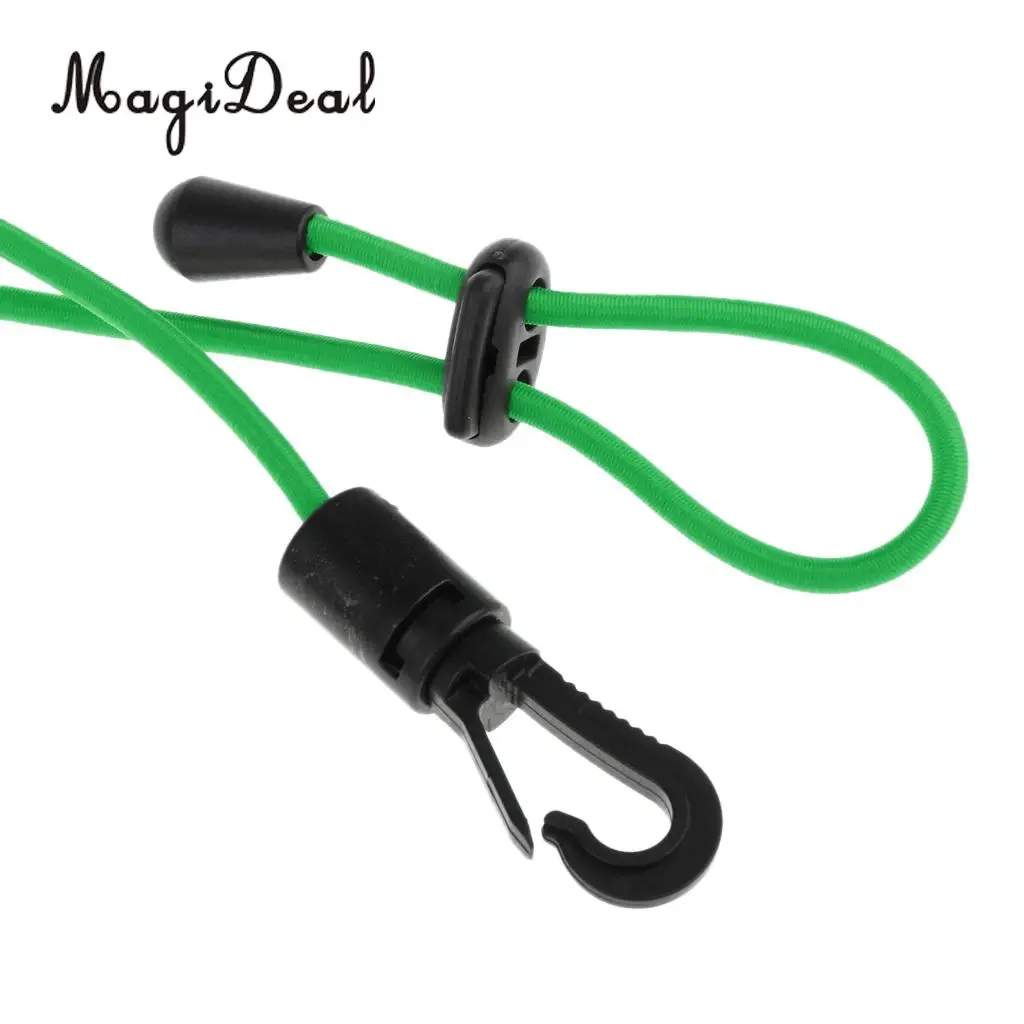 Perfeclan Elastic Safety Kayak Boat Paddle Leash Fishing Rod Cord Bungee Rope for Diving Fishing Boat Sailing Equipment