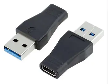 

Usb 3.1 Type-C Female to USB 3.0 Male Adapter Conversion Connector Black