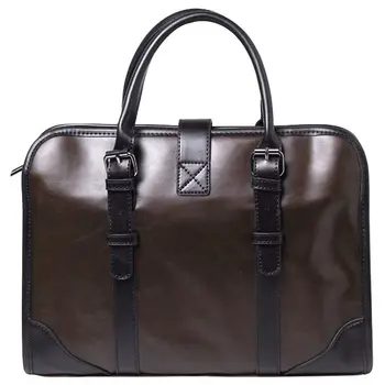 

Men's Leather PU Business Handbag Satchel Shoulder Messenger Bag Bag Briefcase