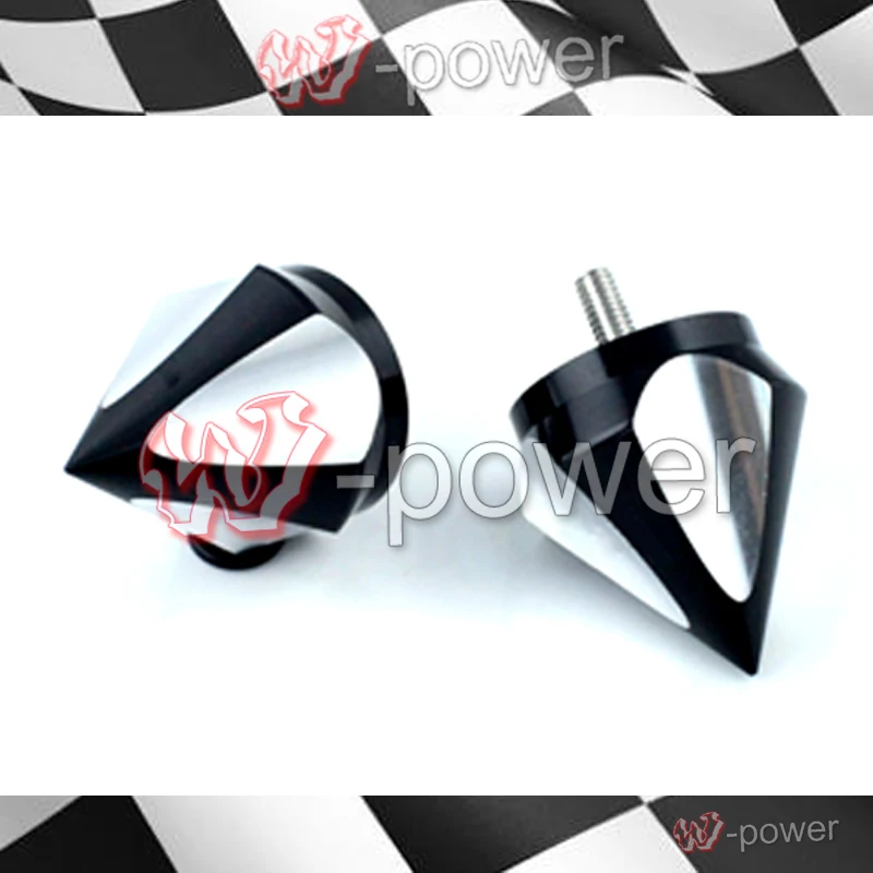 

fite For SUZUKI HAYABUSA99-16 GSXR 600/750 04-15 GSXR1000 03-16 Motorcycle Aluminum Bar Ends Handlebar Grip End Caps Black / Chr