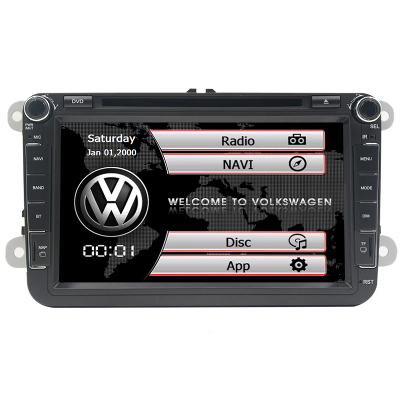 Автомобильный dvd плеер 8 дюймов 2 Din стерео навигация для VW POLO GOLF PASSAT CC JETTA TIGUAN