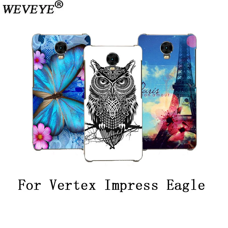 Чехол с модным принтом цветов тигра Совы Эйфелевой башни для Vertex Impress Eagle TPU чехол для Vertex Impress Eagle