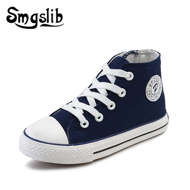 

Girls Canvas Shoes Kids Sneakers Trainers Toddler Shoes 2018 Spring Autumn Children Classic Sport Shoes Baby Boys