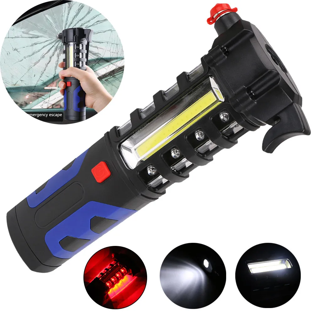 

Portable Mini Light Working Inspection light COB LED Multifunction Maintenance flashlight Hand Torch lamp With Magnet AAA