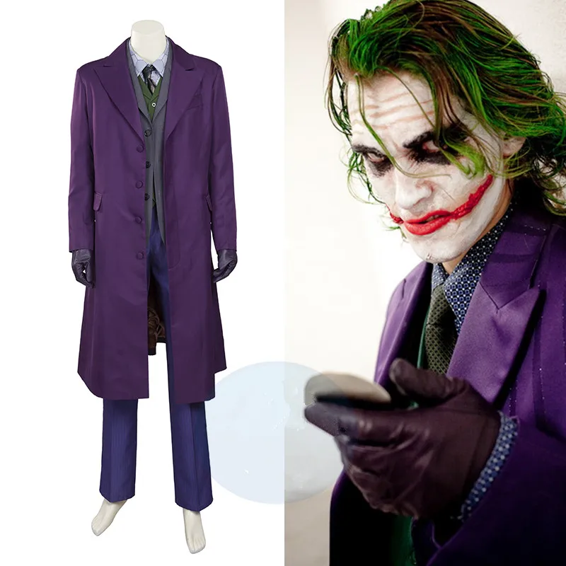 Baru Kedatangan Set Lengkap Joker Batman The Dark Knight Joker Cosplay Costume Cosplay Joker Costume Joker Costumethe Joker Costume Aliexpress