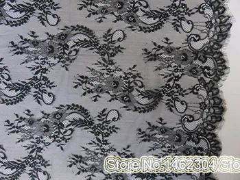 

Hotselling Dentelle Beautiful Lace Applique Renda Trims150cm wide by 3meter per pc nigerian lace