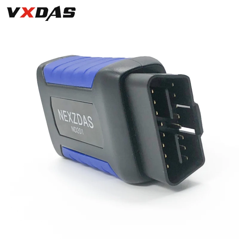 VXDAS ND201 может OBD2 сканер ЭБУ автомеханик помощник полный Системы OBDII инструмент диагностики товара Reader Bluetooth 4,2 для Android