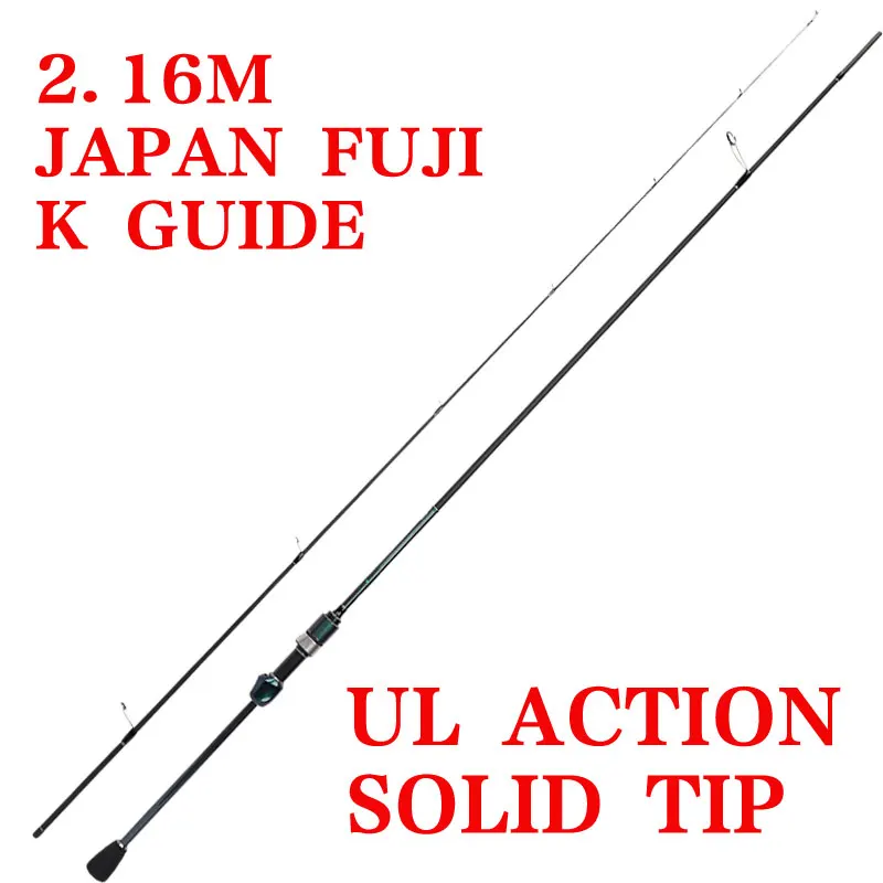 Trulinoya Dexterity 722 full fuji 2.16 meters trout fishing rod ul
