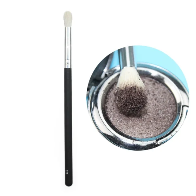 Best Offers 1pcs Professional Wool Makeup Brush Eyelid Eye Lifting Brush Wooden Handle Eye Shadow Brush Makeup Tools