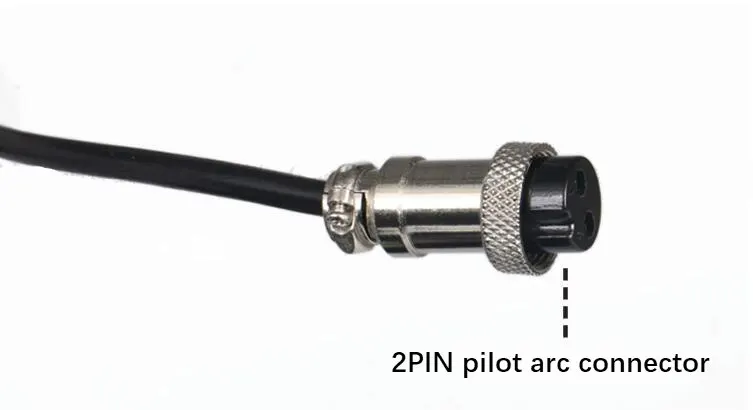 TIG tocha M16 WP-26 nut connector 4