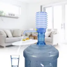 Практичная портативная бутылка для воды ручной насос для питьевой воды Ручной пресс пластиковый большой объем для бутилированный диспенсер воды