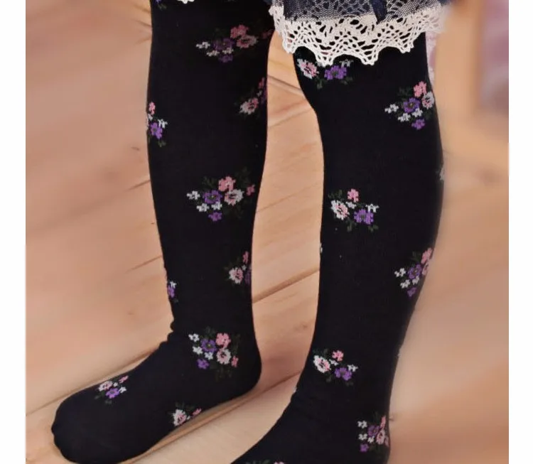 Новые детские носки для девочек детские гольфы высокие носки с хлопковые носочки с завязками для детей EF53695 ZT