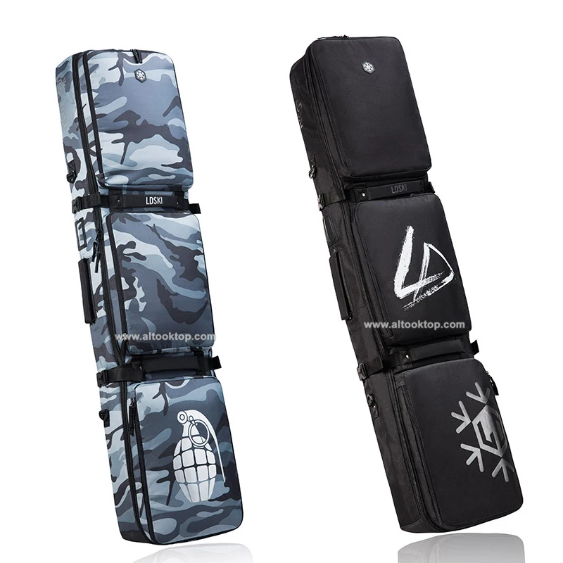 Professional Snowboard Bag Military Army Camouflage Ski Equip