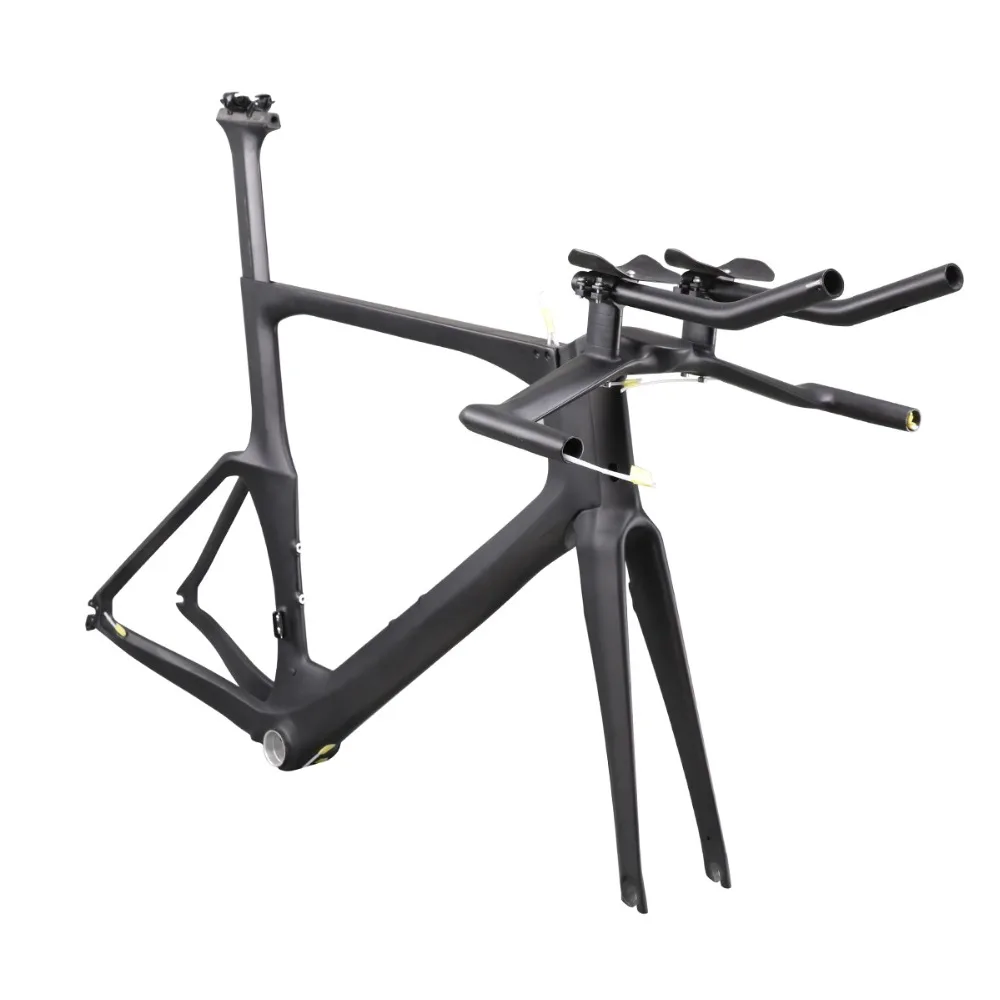 11.11 ICAN Discount Professional Carbon 700C TT bike frameset BB86/DI2
