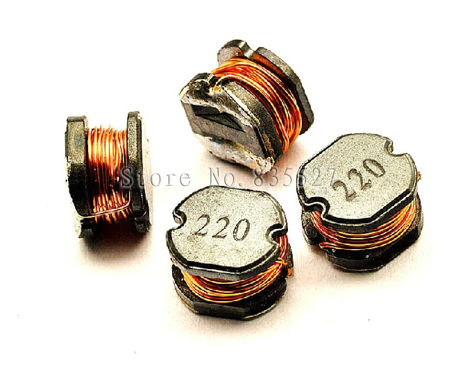 

50PCS/LOT SMD power inductors CD75 22UH printing 220