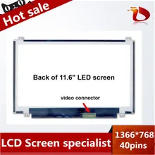 Original A+ 11.6 inch lcd matrix for ACER Aspire V5 series model ZHG laptop lcd screen display 40pin 1366*768