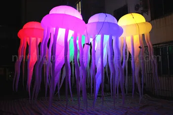 

Free shipping 3.2m long Decorating inflatable jellyfish