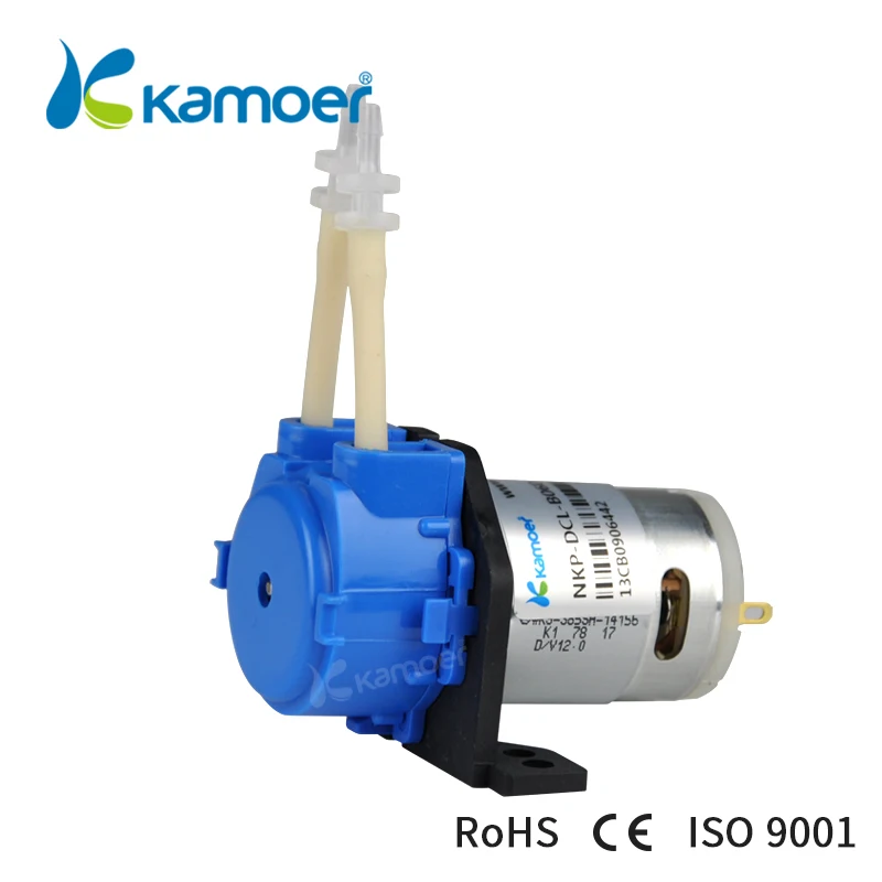 Kamoer NKP Peristaltic Pump (Mini DC Water Pump 12V/24V, BPT/Silicone