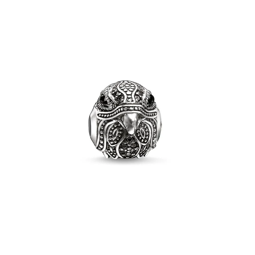 Eagle-Falcon-Beads-925-Sterling-Silver-Zirconia-Beads-Fits-Bracelet-Bangles-Thomas-Necklace-Charms-European-Jewelry