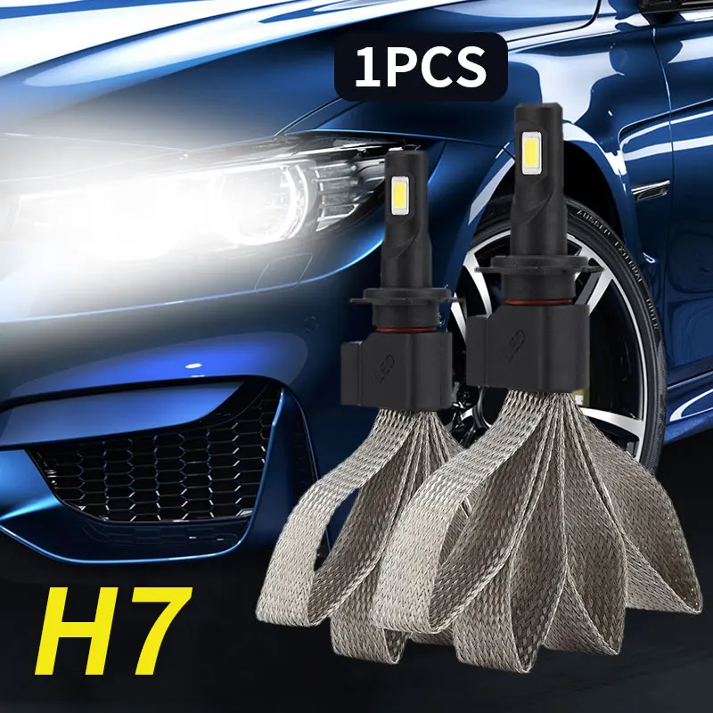 H7 Универсальный светодиодный фонарь сборка осветительного оборудования автомобильные аксессуары светодиодный фар супер яркий автомобильный Стайлинг для передней фары автомобиля