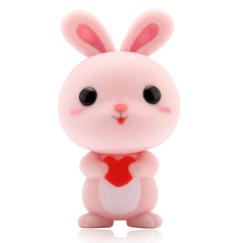 

Hot Sale Cute Rabbit Toy Kids Chinese Zodiac Animal Rabbit Lovely Gift for Kids Baby Children Car Home Ornaments Wholesale
