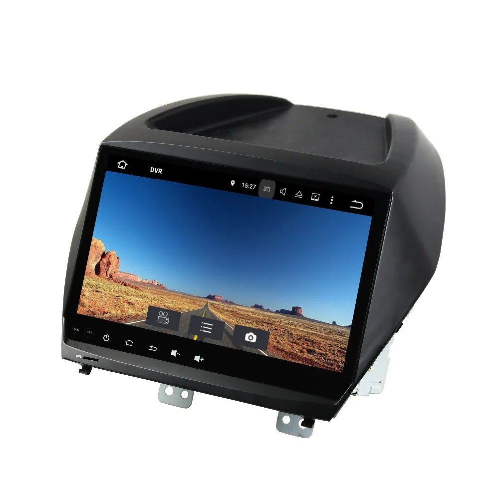 Cheap Android 8.1 Quad Core 9" Car radio GPS Multimedia Head Unit for Hyundai Tucson IX35 2011-2015 With Bluetooth WIFI Mirror-link 4