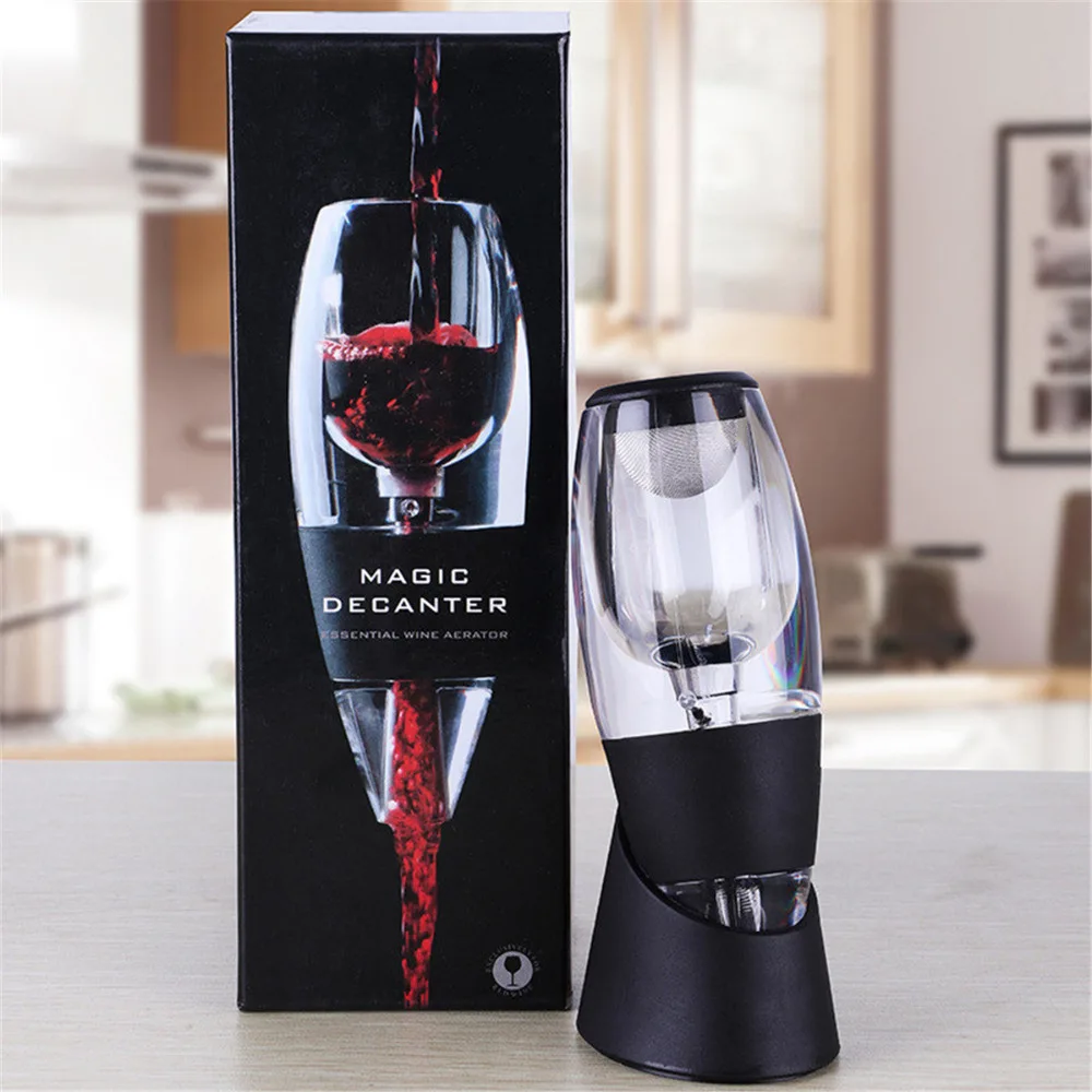 Mini Acrylic Red Wine Aerator Magic Essential Equipment Quick Wine