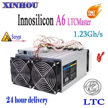 LTC Майнер Innosilicon A6 LTCMaster 1.23GH/s 1500W Litecoin Scrypt Asic Майнер лучше чем antminer L3+ R1-LTC Innosilicon A4