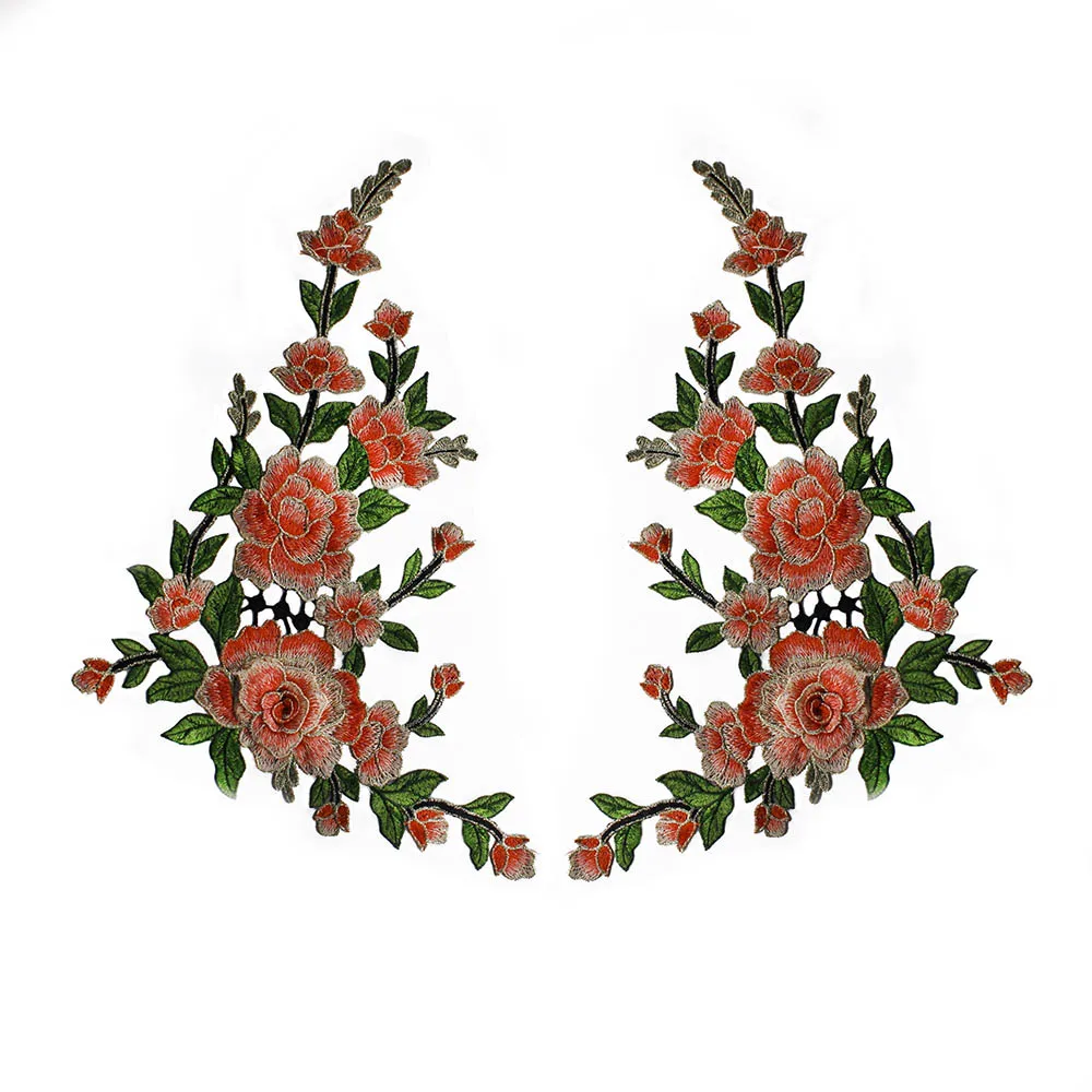5set-3D-Flower-Embroidery-Fabric-Patches-Lace-Applique-Gold-Metallic-Sew-on-Embossed-Triming-Craft-Sewing (2)